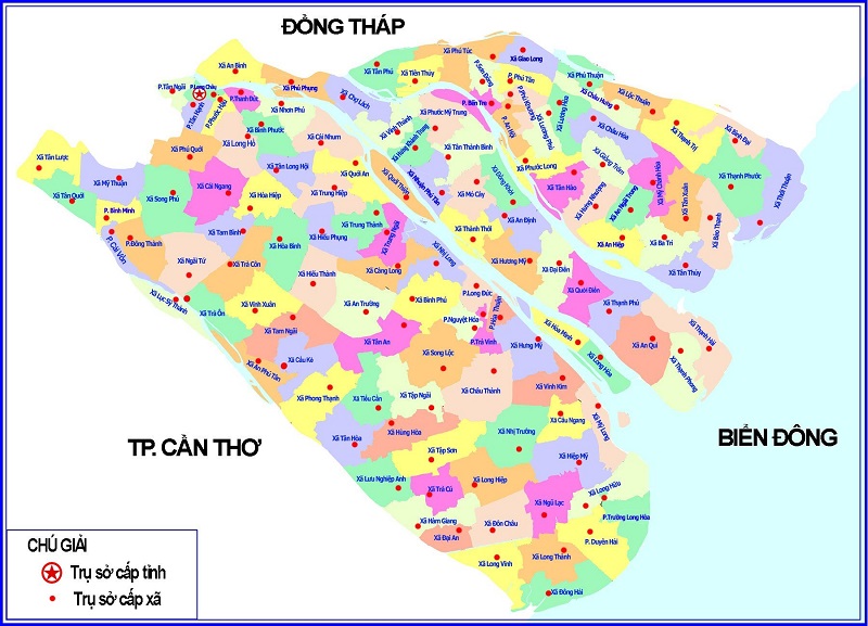 sáp nhập tỉnh Vĩnh Long Trà Vinh Bến Tre