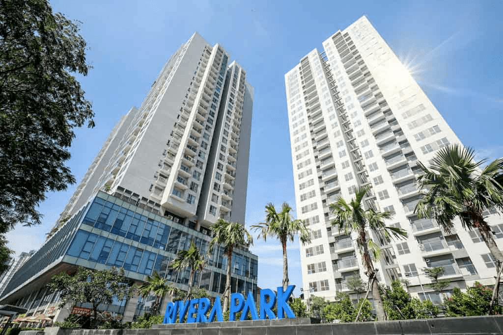 Rivera Park Sài Gòn được thiết kế theo phong cách hiện đại
