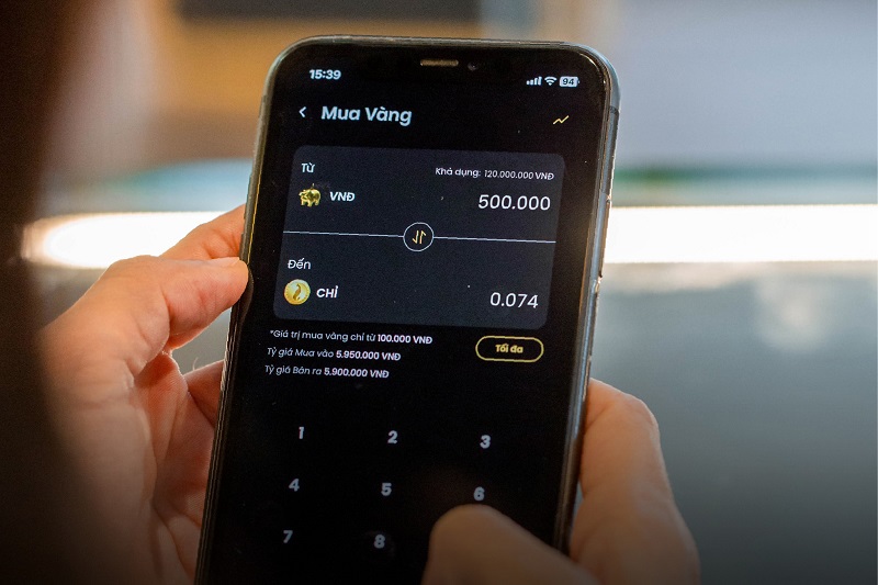 giao dịch vàng online