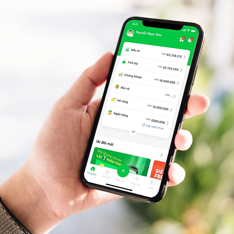 Ứng dụng Finhay được nhiều khách hàng yêu thích
