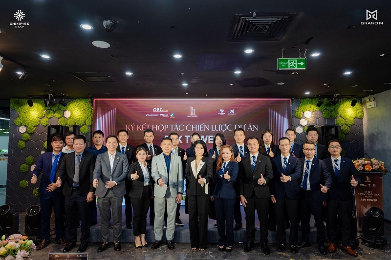 OBC Thuận An hợp tác chiến lược cùng G.Empire Group tại dự án A&K Tower
